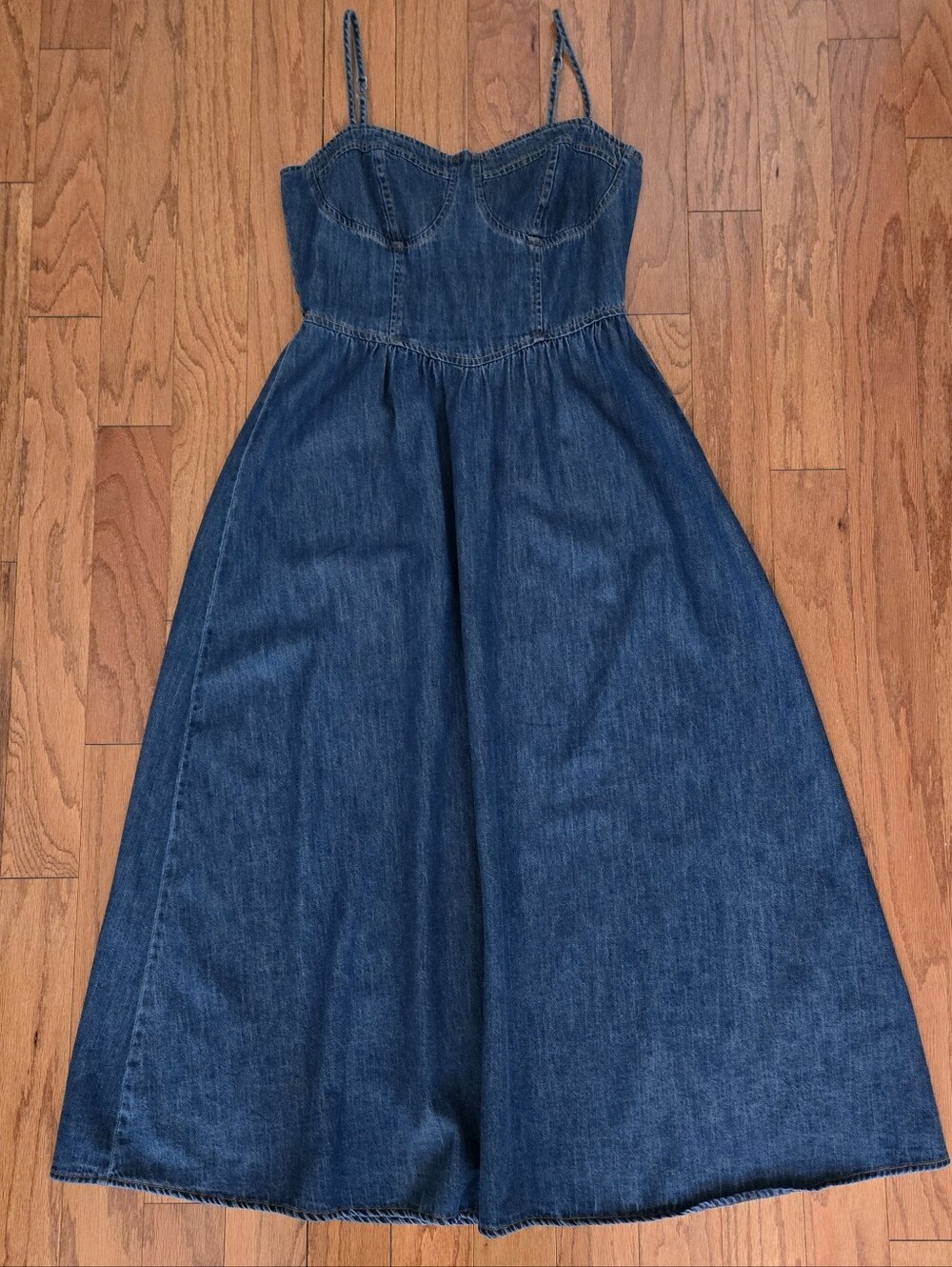 Studio Womems Blue Denim Midi Dress